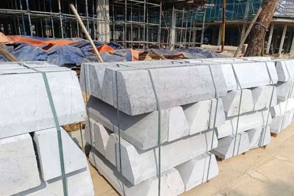 LEOSTONE ĐẨY MẠNH CUNG CẤP ĐÁ BÓ VỈA TẠI DỰ ÁN EUROWINDOW CENTRAL AVENUE (NGHỆ AN)