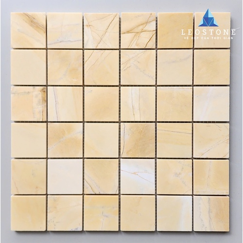ĐÁ MOSAIC TỰ NHIÊN VUÔNG VÀNG