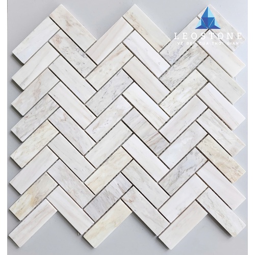 ĐÁ MOSAIC XƯƠNG CÁ BE SỮA