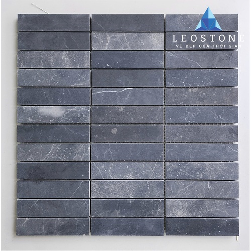 ĐÁ MOSAIC CHỮ NHẬT MÀI HONE ĐEN