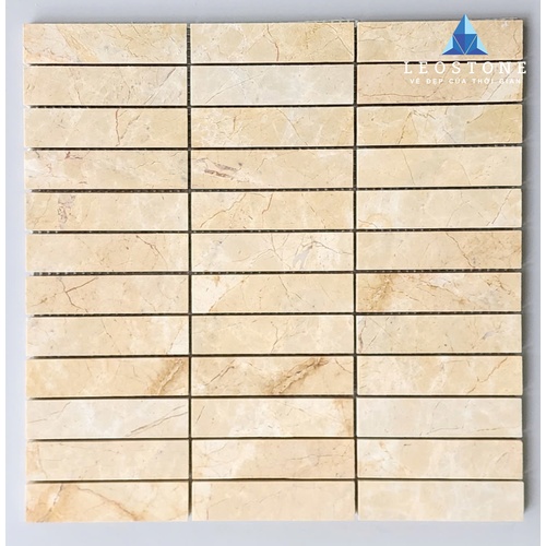 ĐÁ MOSAIC CHỮ NHẬT BE SỮA