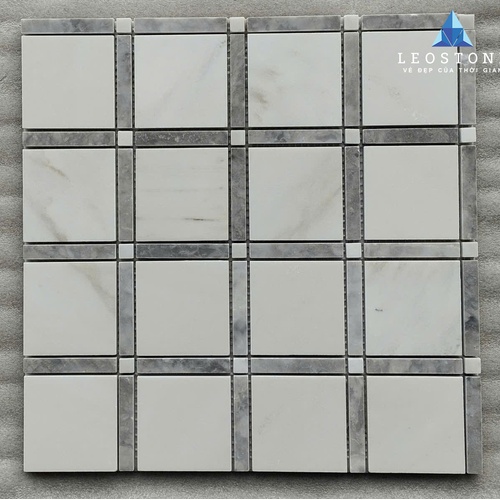 ĐÁ MOSAIC CẨM THẠCH HÌNH Ô VUÔNG