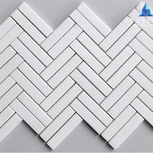 ĐÁ MOSAIC XƯƠNG CÁ TRẮNG