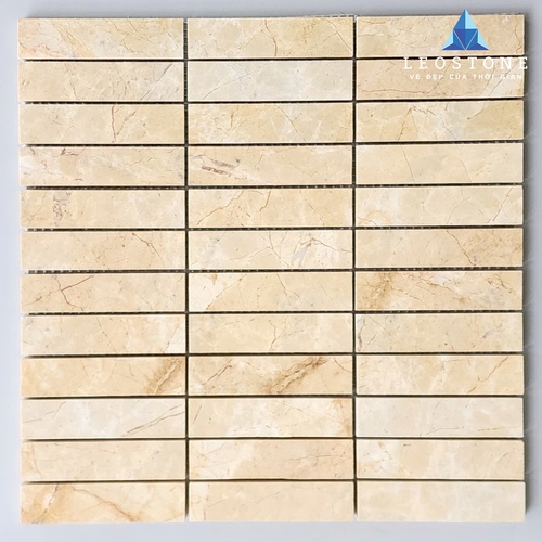 ĐÁ MOSAIC CHỮ NHẬT BE SỮA