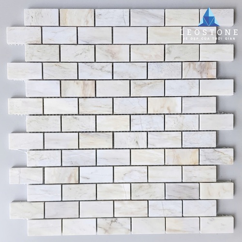 ĐÁ MOSAIC CHỮ NHẬT VÀNG