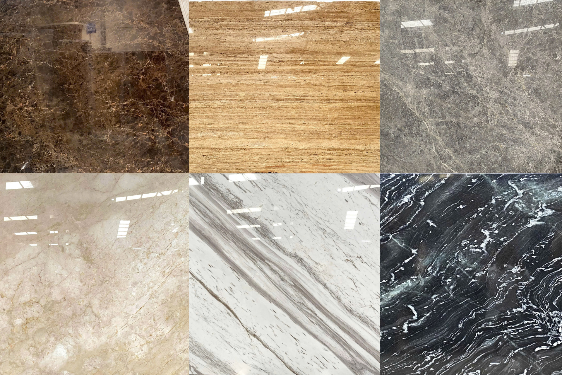 Một số mẫu đá tự nhiên tại kho đá tự nhiên Leostone được nhiều khách hàng sử dụng cho không gian bếp
