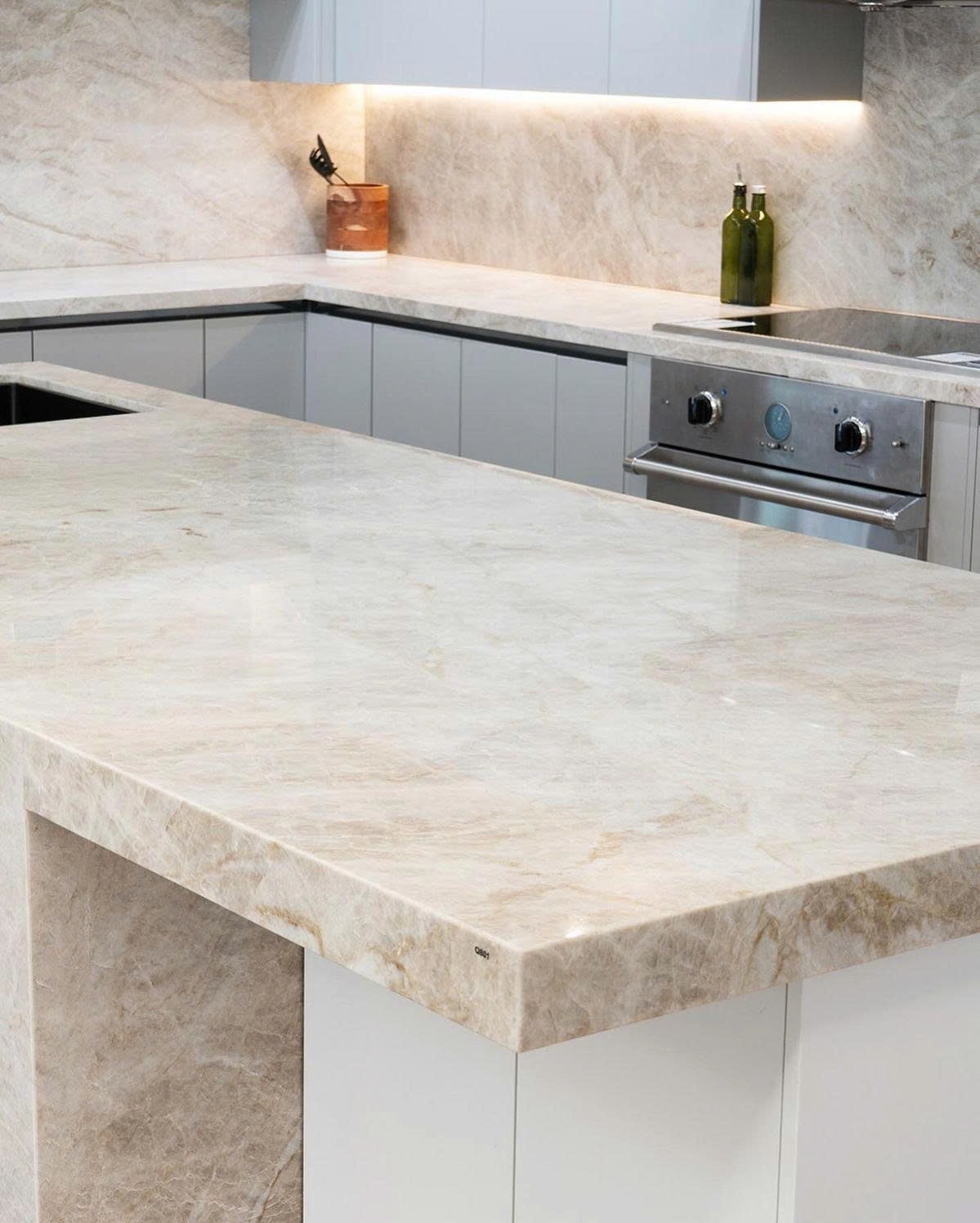 Đá Granite được ứng dụng cho mặt bếp